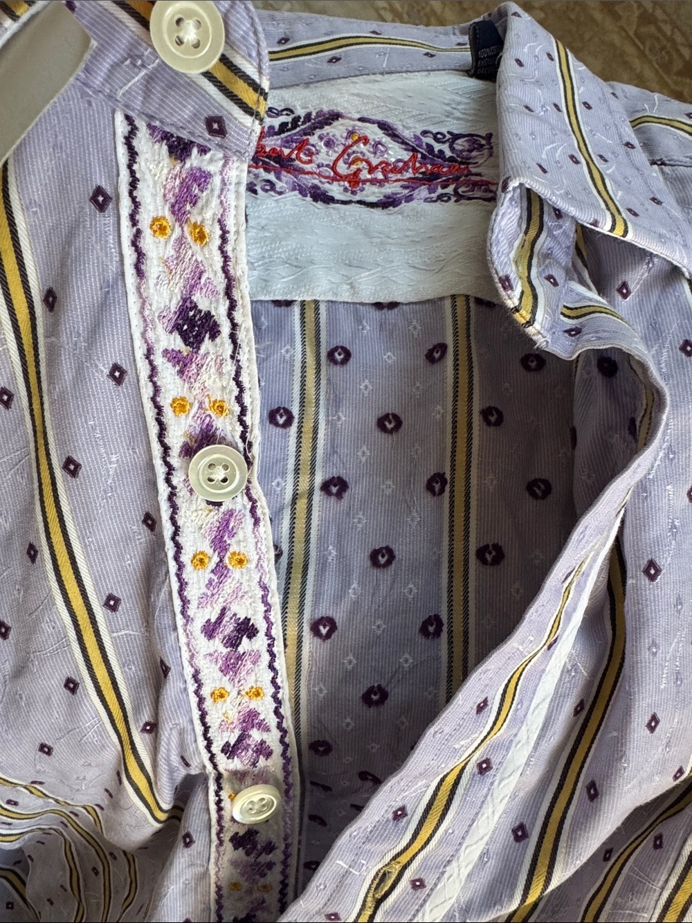 NEW Robert Graham Shirt 2XLT - Picture 8 of 9